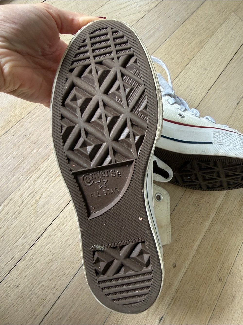 Converse High-Top Platform Sneaker size 5 women’s - Picture 6 of 8